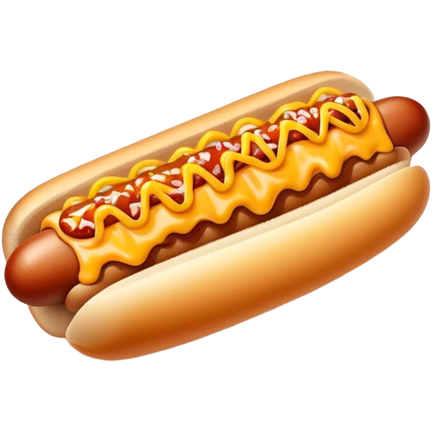 chili cheese coney hot dog emoji