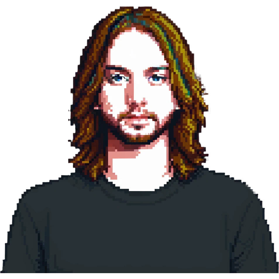 Kevin Parker pixel art emoji
