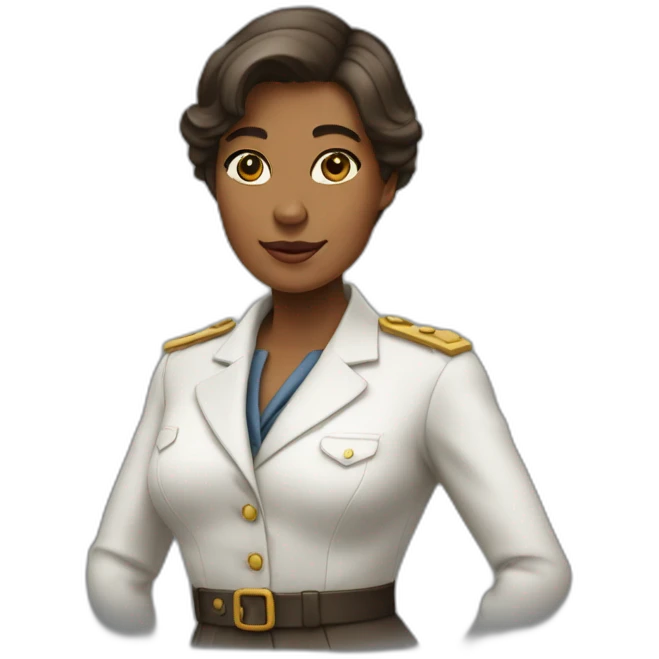 Femme en costard élégante  emoji