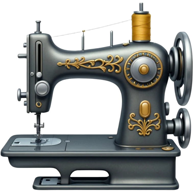 Máquina de costura emoji