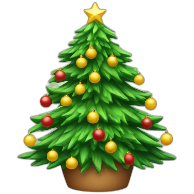 Sapin de Noël  emoji