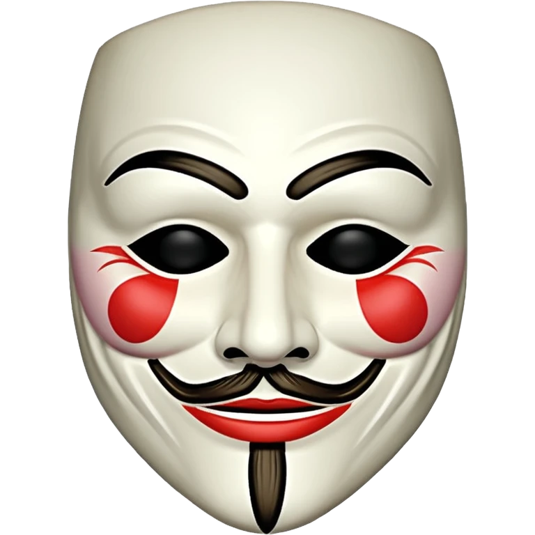 Guy fawkes mask emoji emoji