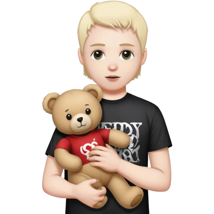 Metall concert and teddy  emoji