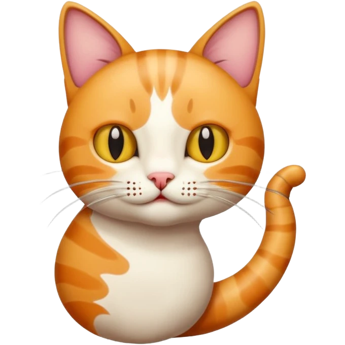 Червяк в коте  emoji