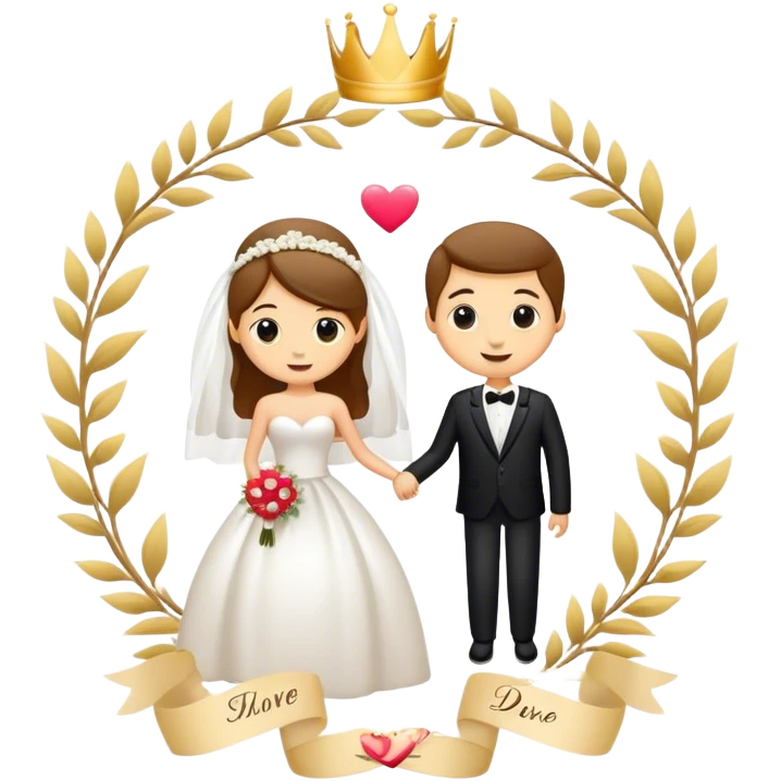 Wedding invitation emoji