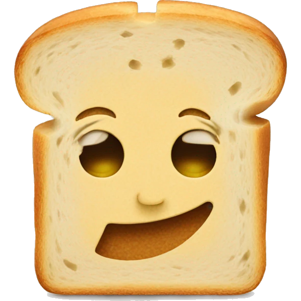 head between two slices of bread emoji