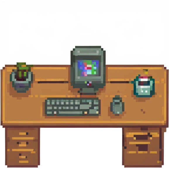 A desk emoji