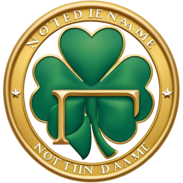 Notre dame fighting irish emoji