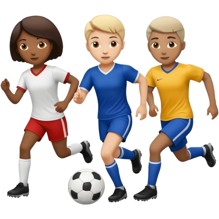 élèves quicoopèrent en faisant su sport emoji