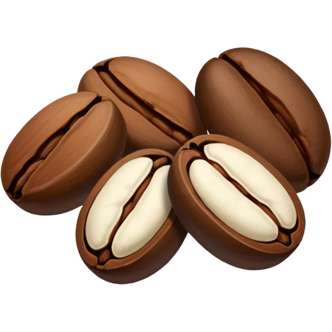 Espresso beans three emoji
