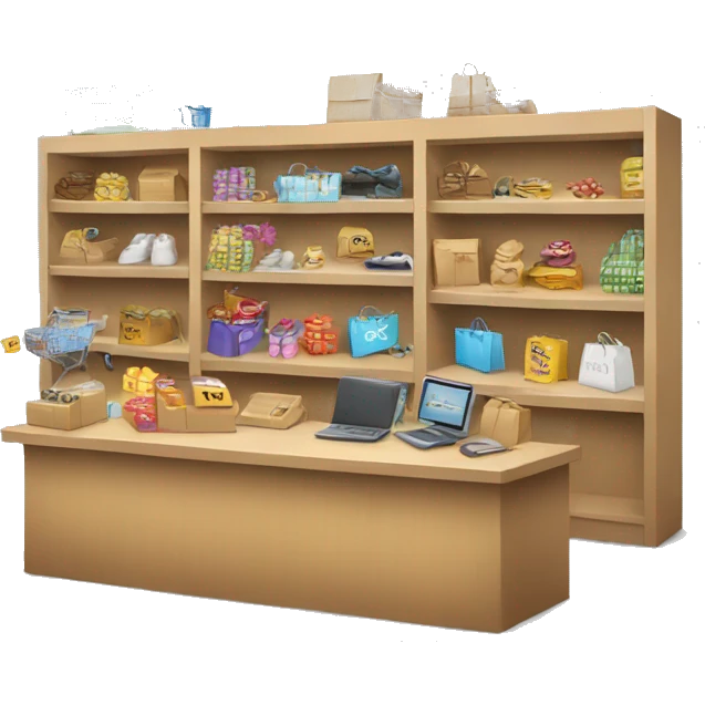 commerce and shopping web
 emoji