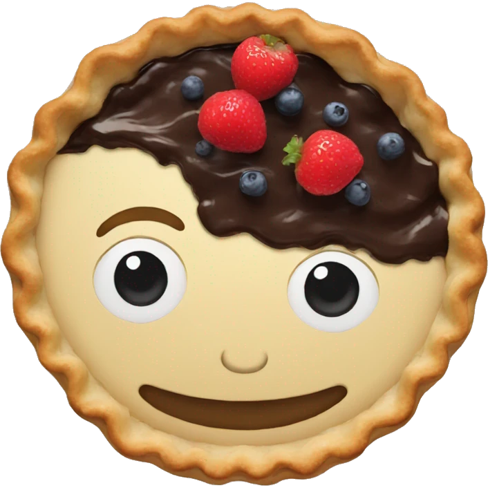 One pie emoji