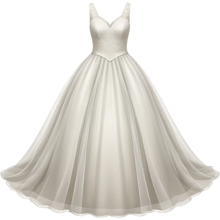 Robe mariage emoji