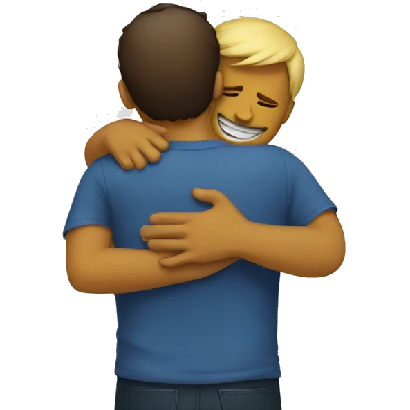 Hug emoji