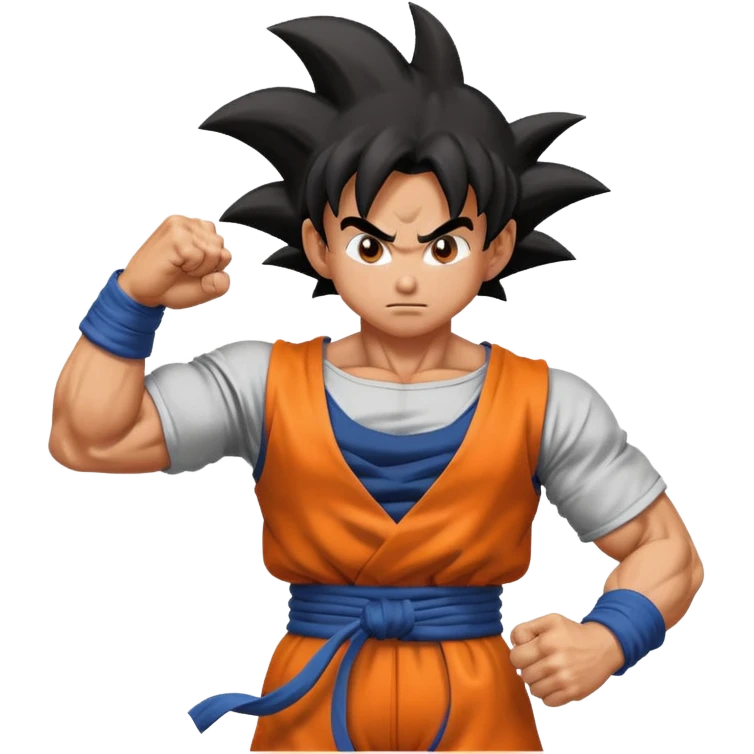 Goku pose emoji