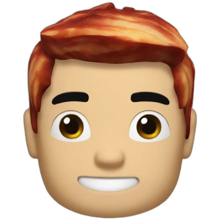 Roblox bacon hair emoji