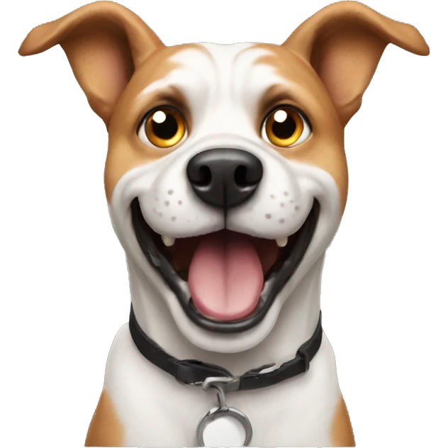 crazy dog emoji
