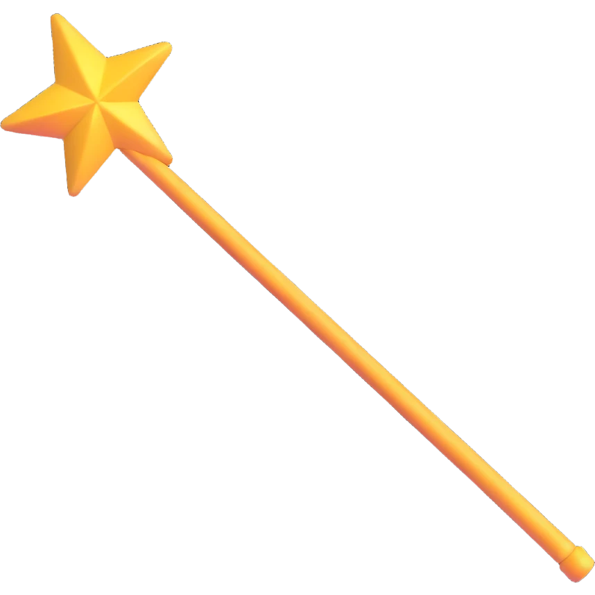 magic wand emoji