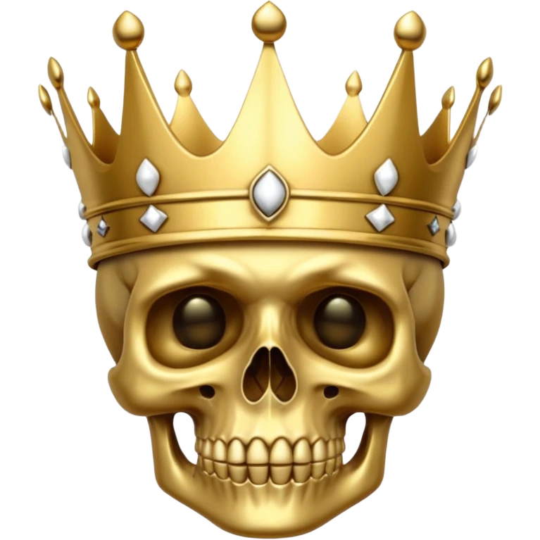 👑💀🤫 emoji