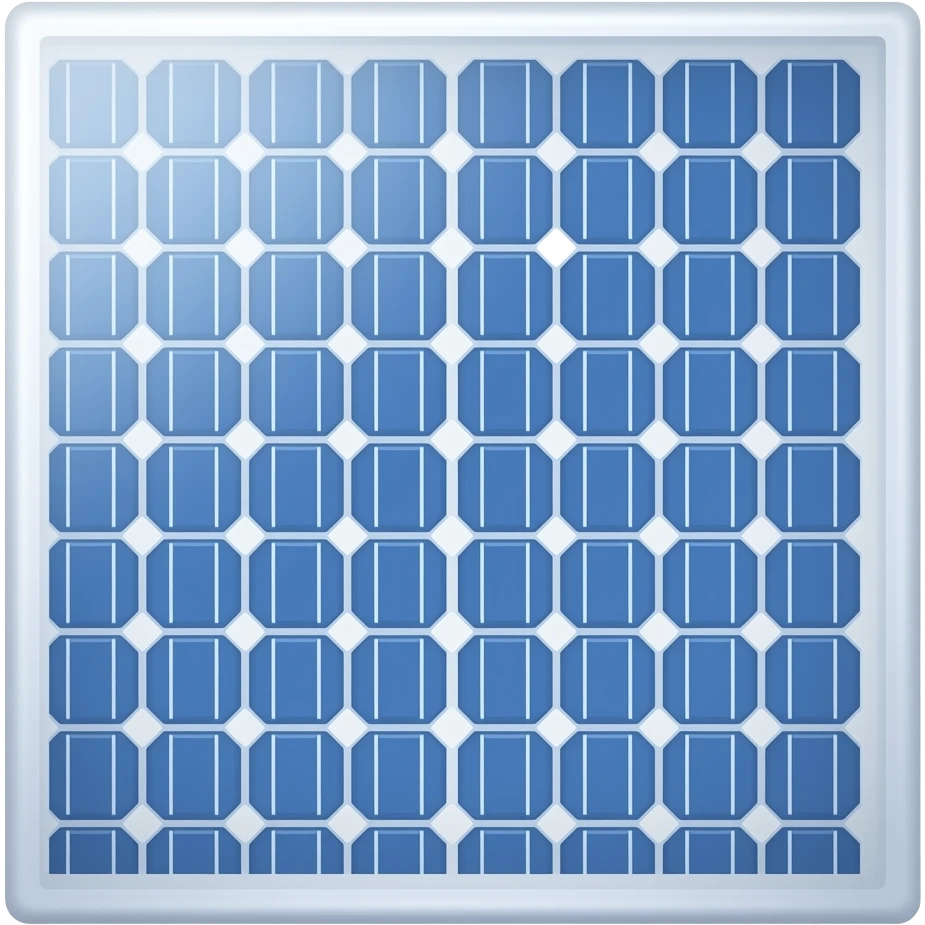 panneau solaire emoji