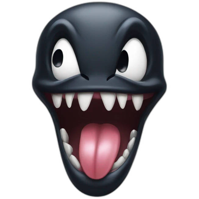 Venom tongue out   emoji