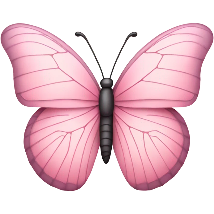 light pink butterfly emoji