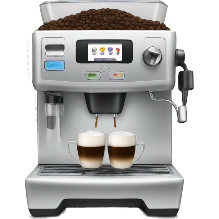Create coffee machine emoji