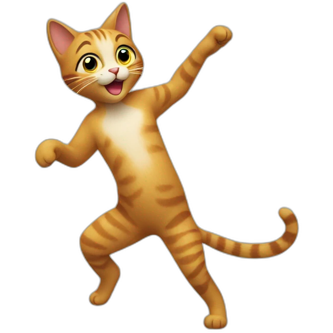 cat dancing emoji