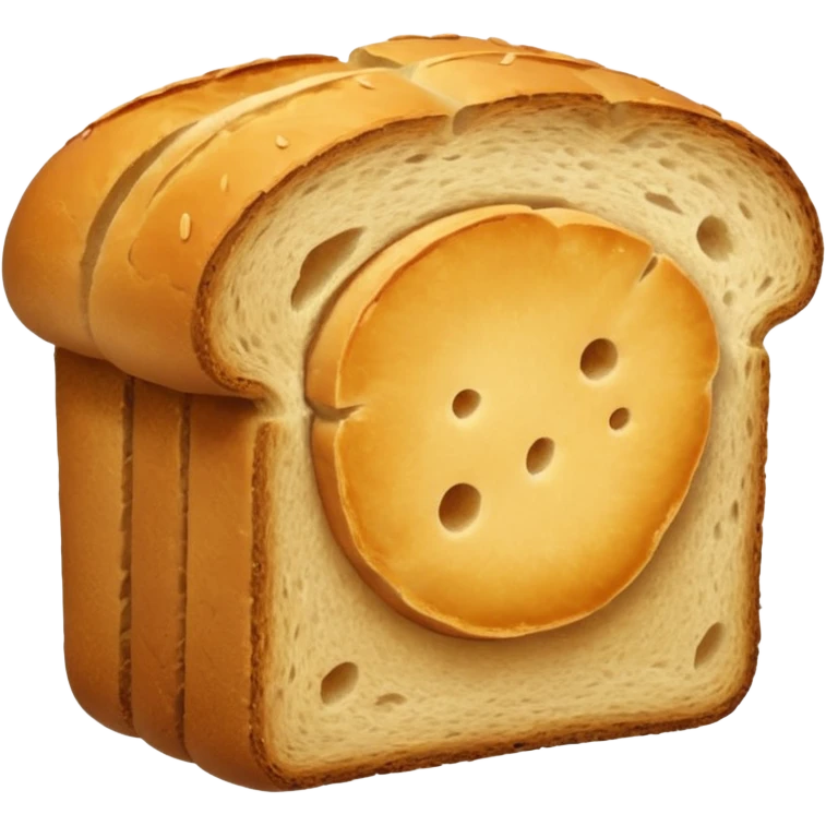 a piece of bread emoji