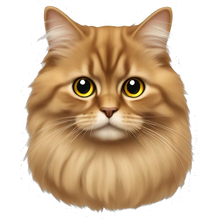 cinnamon british longhair  emoji