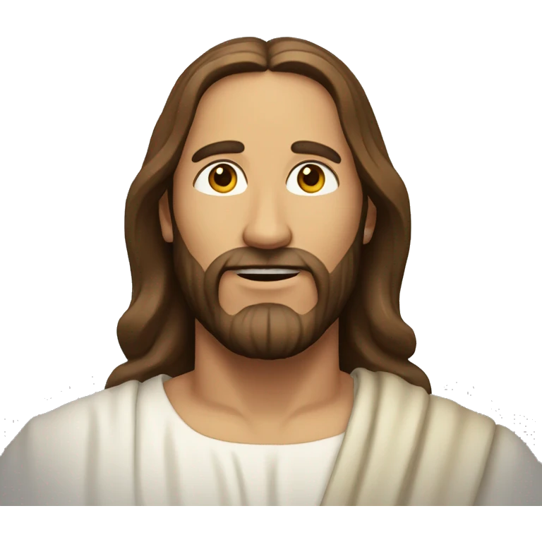 jesus with + mark emoji