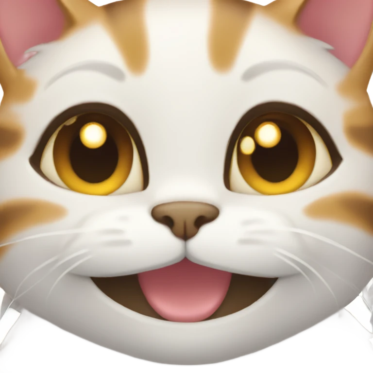 Cat smile emoji