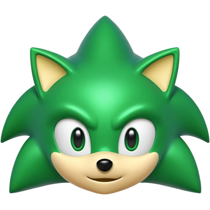 green sonic emoji