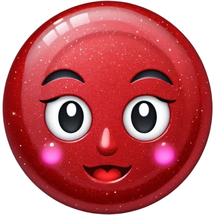 glitter red member emoji