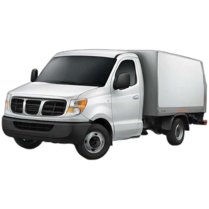 Light commercial vehicle open emoji