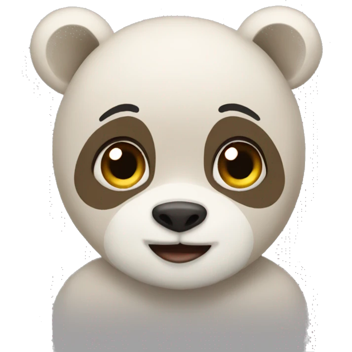 Oso mariposas emoji