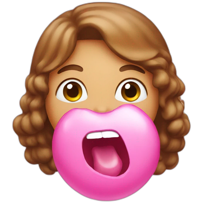 bubblegum emoji