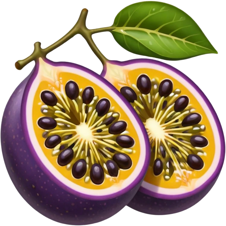 passionfruit fruit emoji