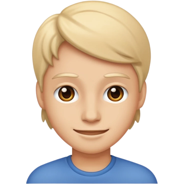 Resigned smile emoji