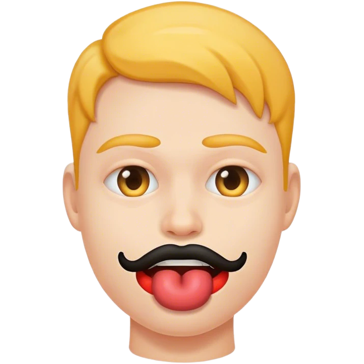 Смайл с кляпом emoji
