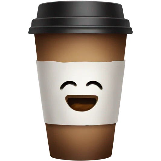 Aesthethic coffee emoji