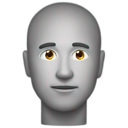 Why man face is question mark emoji
