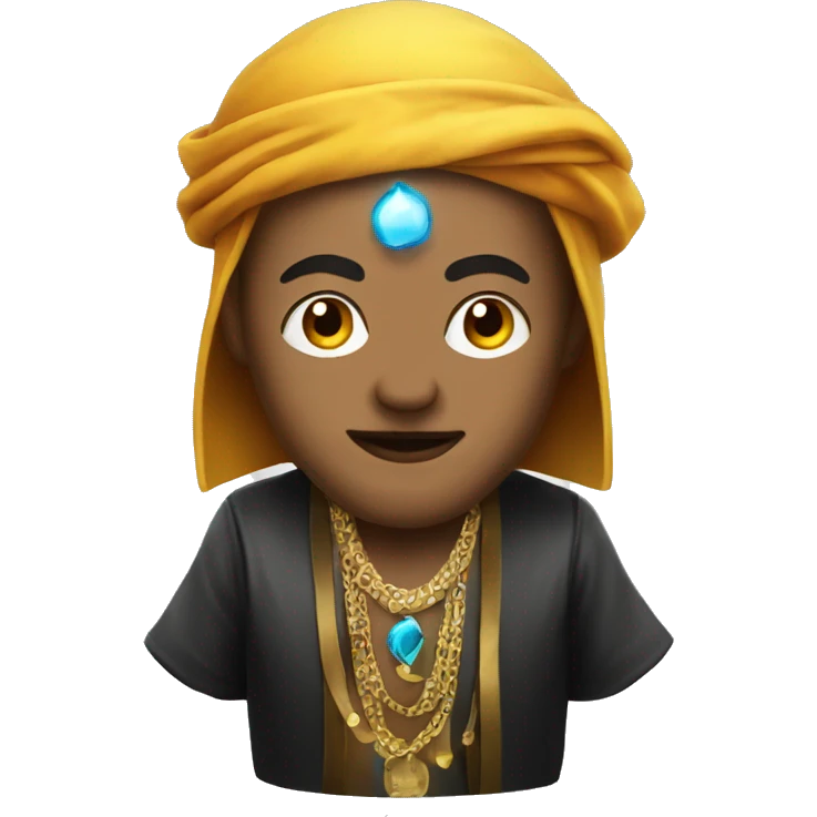 fortune teller dj  emoji