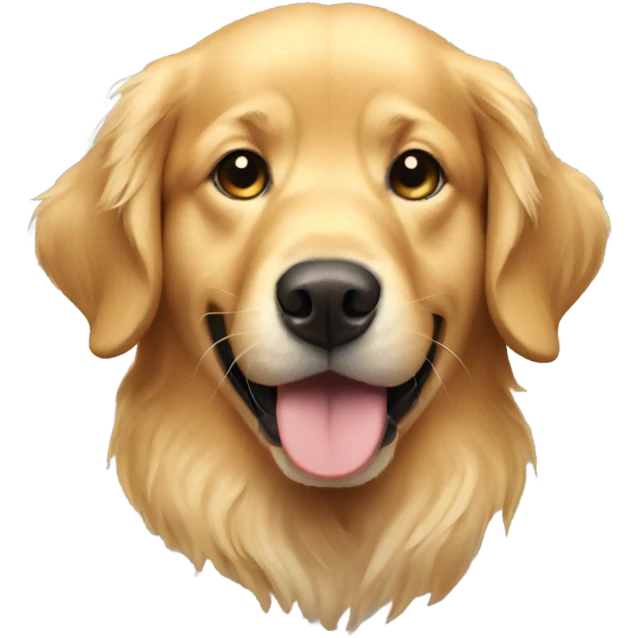 Golden retriever  emoji