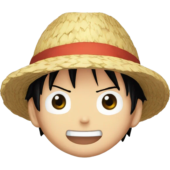 Luffy from One Piece emoji