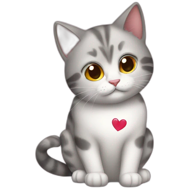 Cat Hearts emoji