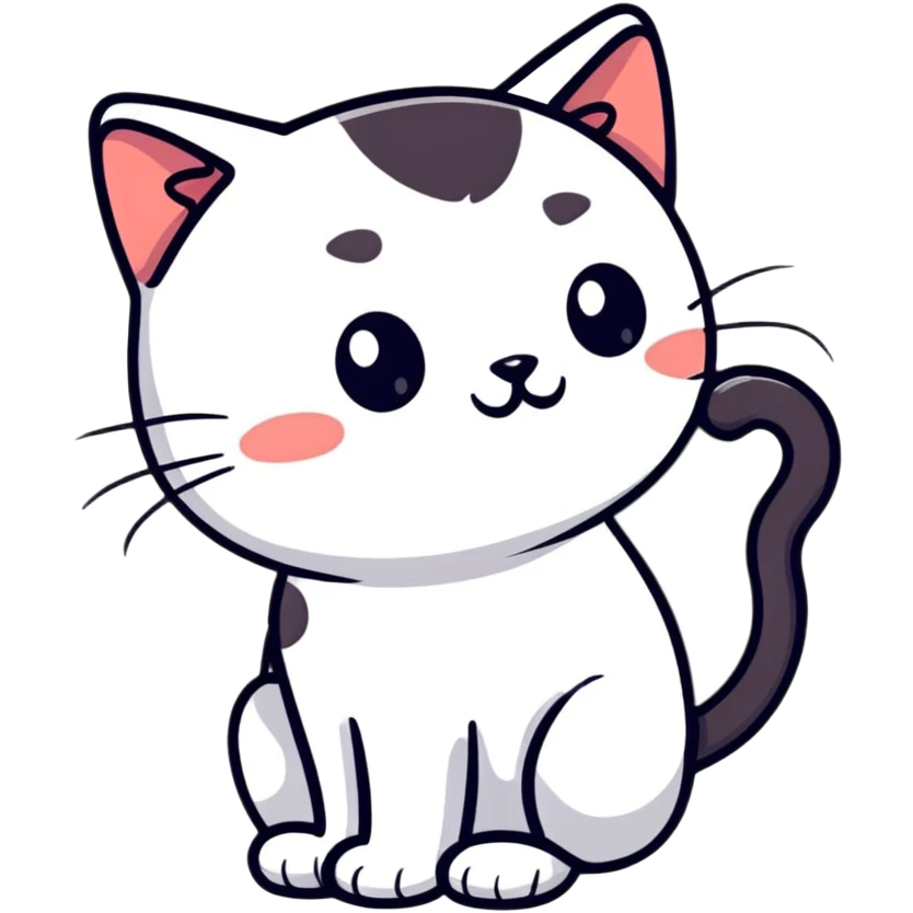 cute playful cat emoji