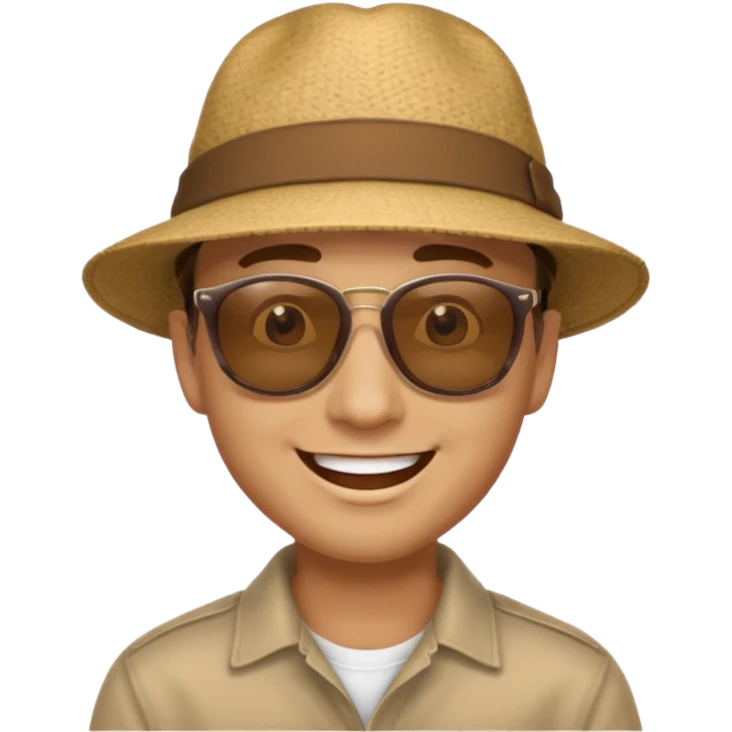 Taking off sunglasses after seeing a beautiful girl in awe emoji