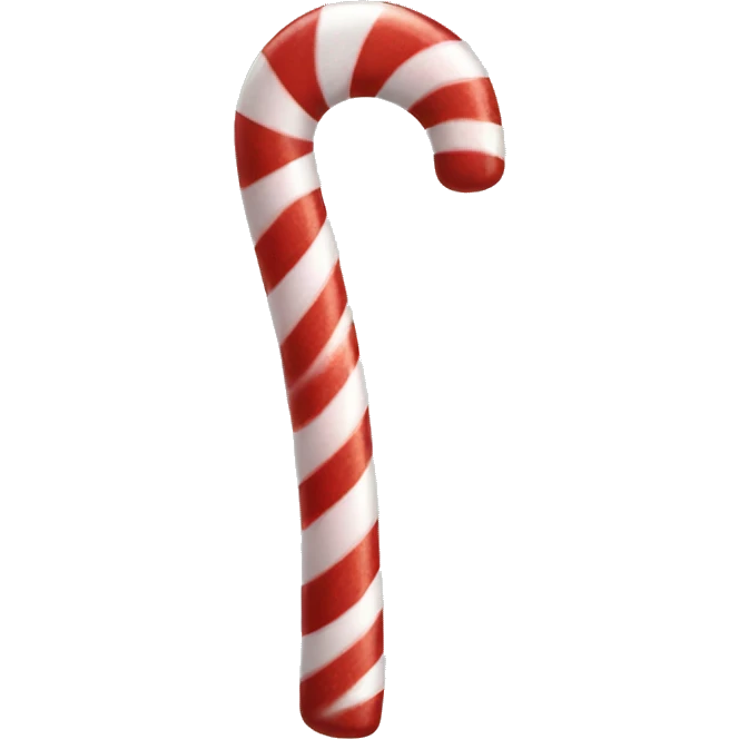 candy cane emoji