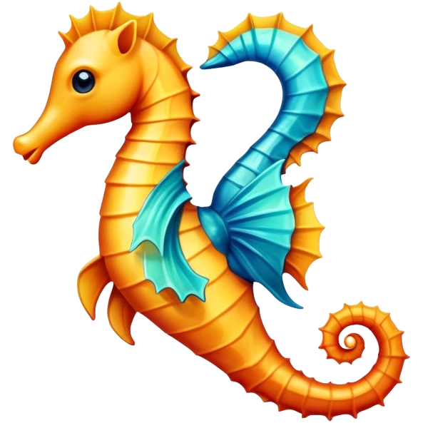 cute seahorse emoji